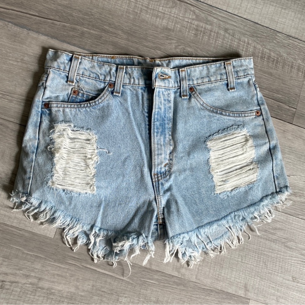 Levi’s 505 Reworked Jean Shorts
